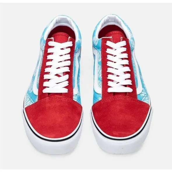 Vans shoes - Vans Old Skool Retro Mart - VN0A3WKT40L - Blue 3
