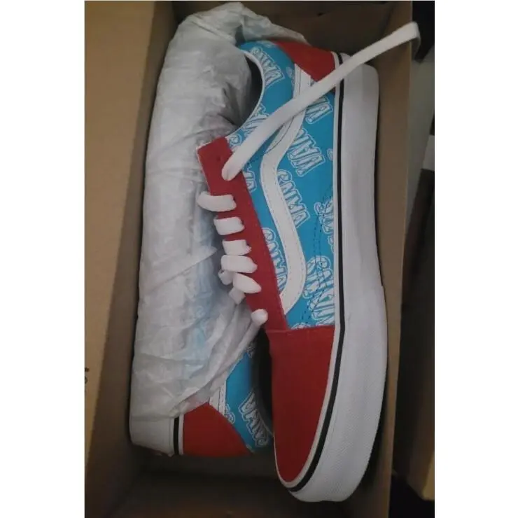 Vans shoes - Vans Old Skool Retro Mart - VN0A3WKT40L - Blue 7