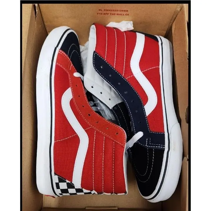 Vans shoes - VANS SK8 - VN0A2XSBSW1 - Red 0