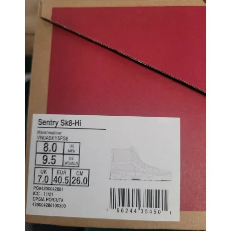 Vans shoes - VANS Sentry - Sentry - VN0A5KY5FS8 - White 5