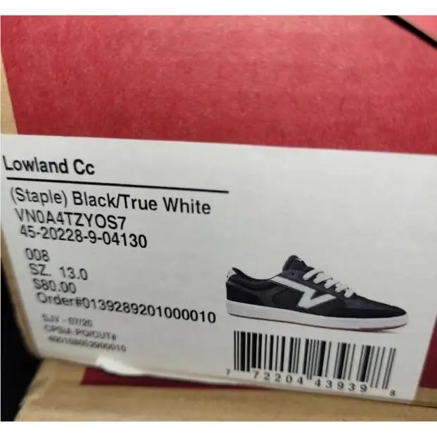 Vans shoes - Lowland - Lowland - VN0A4TZYOS7 - Black 9