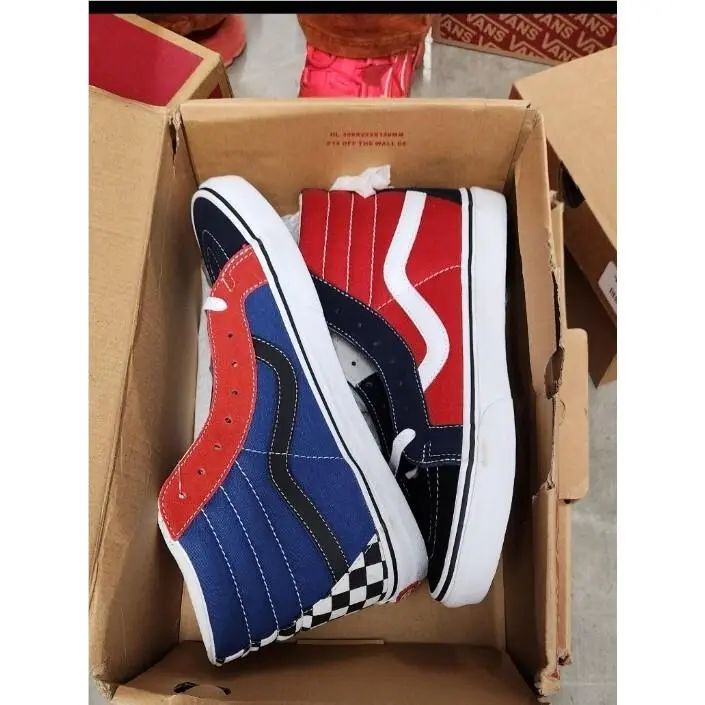 SK8 HI Reissus VN0A2XSBSW1 Men`s Shoes Navy/red by Vans