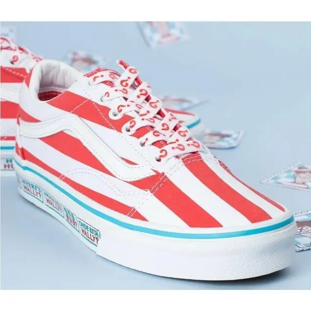 Vans shoes - Vans Waldo Old Skool - Waldo Old Skool - VN0A3WKT3UV - Red 4