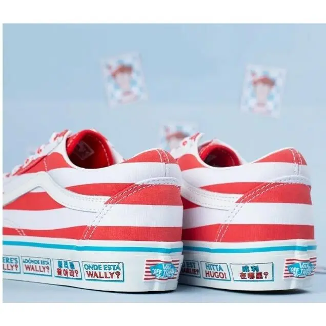 Vans shoes - Vans Waldo Old Skool - Waldo Old Skool - VN0A3WKT3UV - Red 6