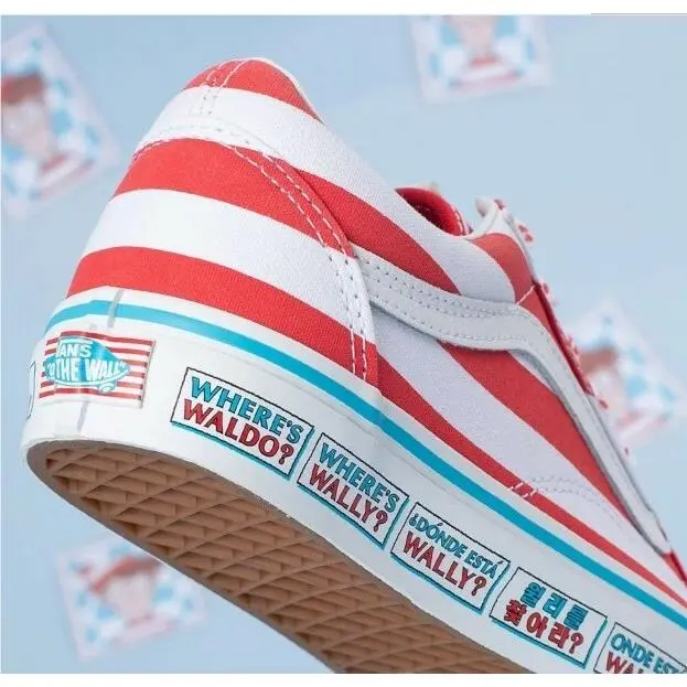 Vans shoes - Vans Waldo Old Skool - Waldo Old Skool - VN0A3WKT3UV - Red 16