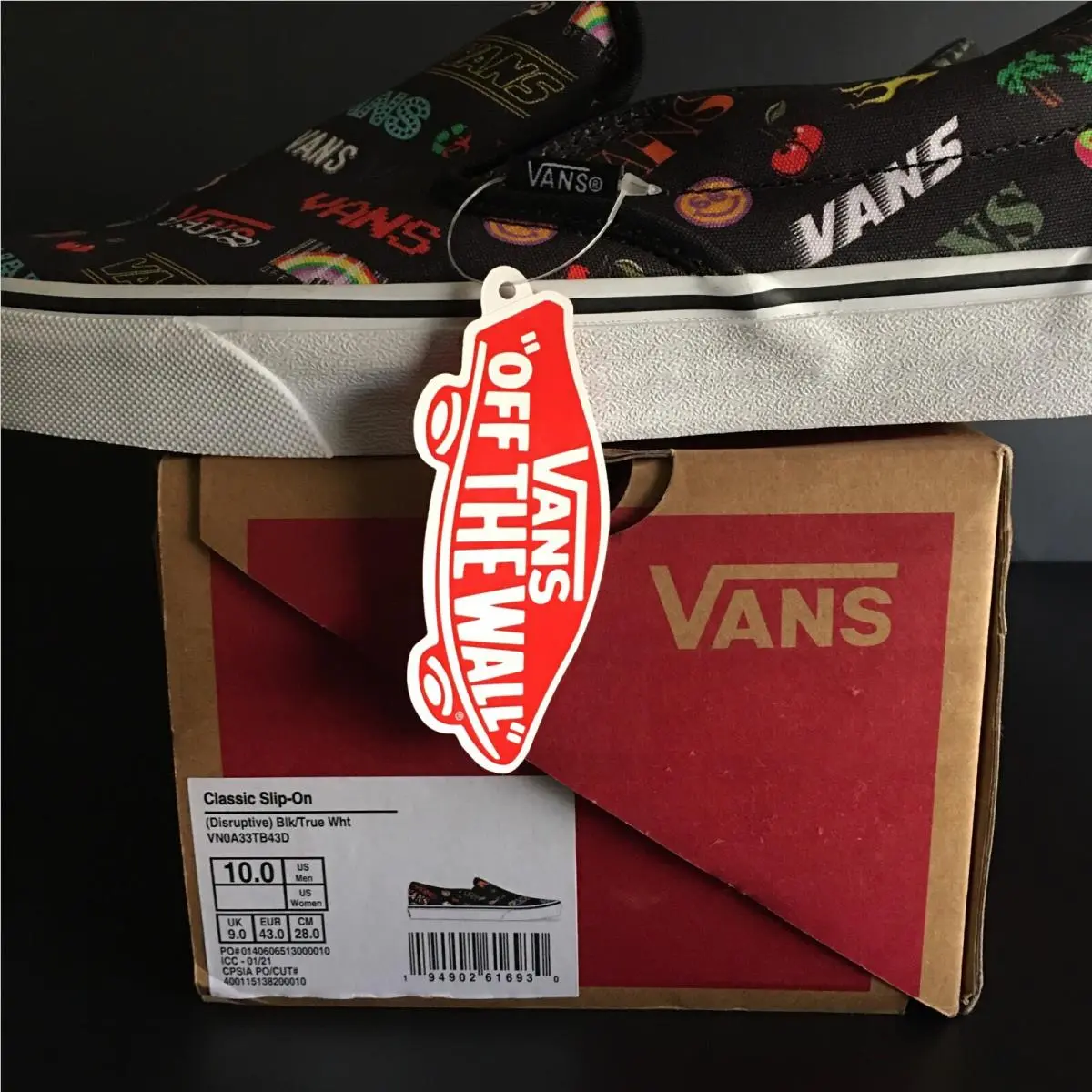 Vans shoes - Vans Disrupt - Disrupt - Black-Multi 9