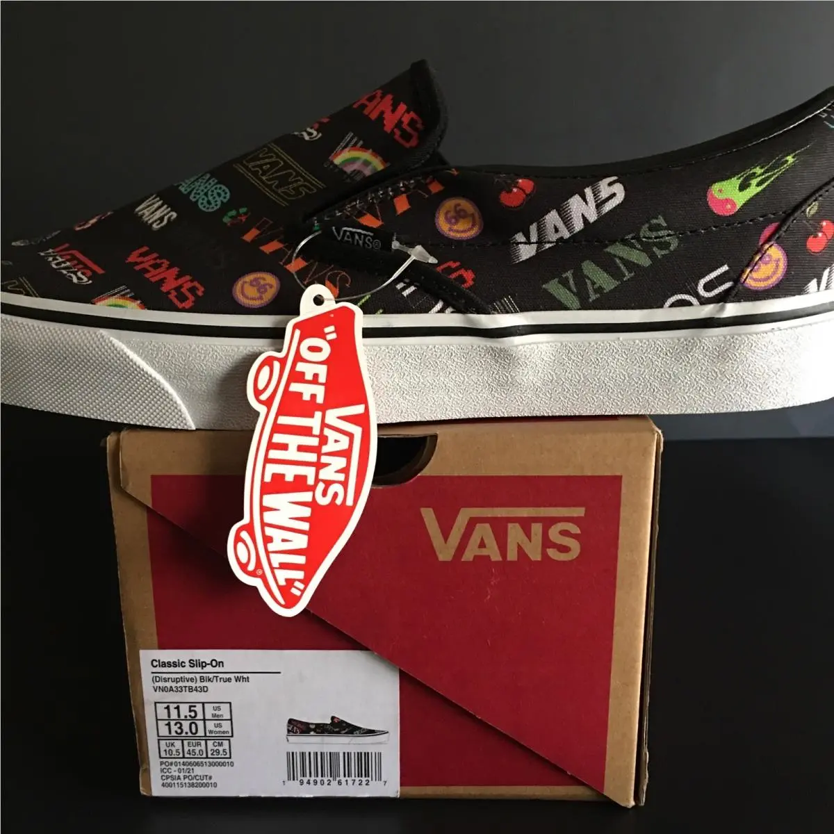 Vans shoes - Vans Disrupt - Disrupt - Black-Multi 10