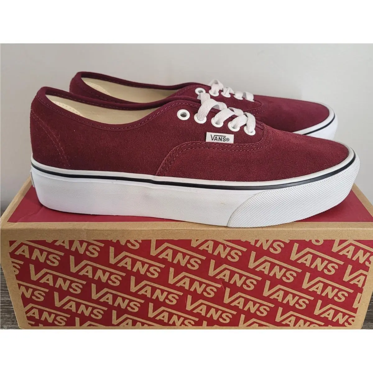 Vans shoes - VANS Authentic Platform - Authentic Platform - Red 3