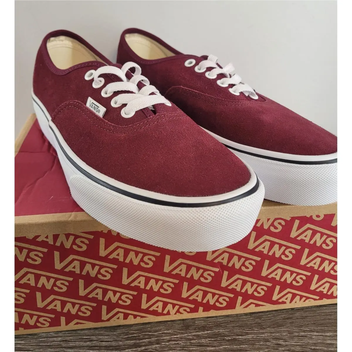 Vans shoes - VANS Authentic Platform - Authentic Platform - Red 4