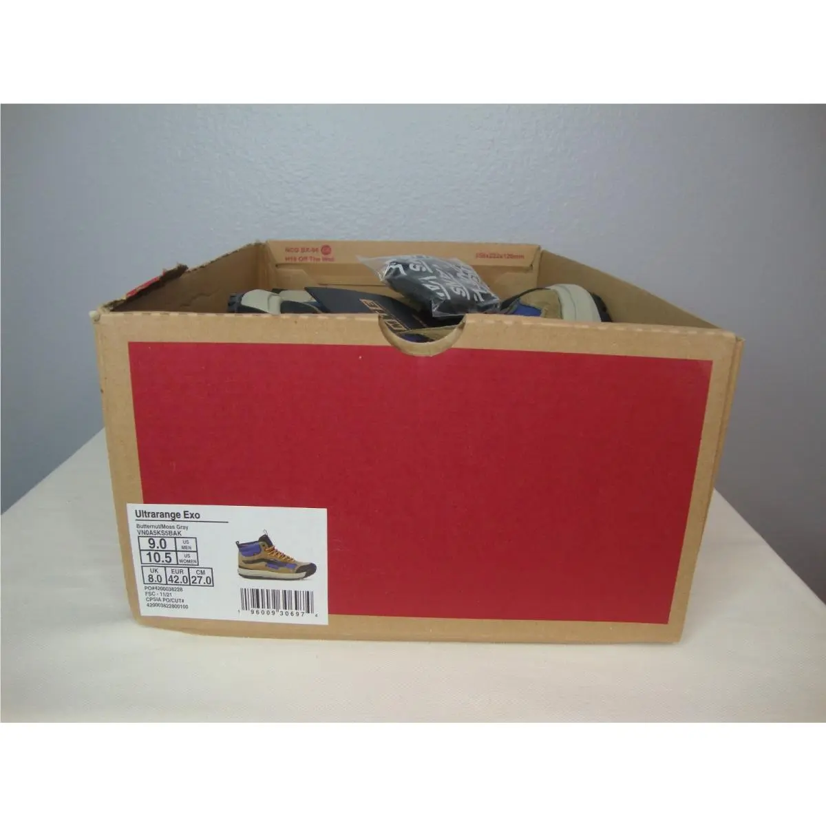 Vans shoes - VANS UltraRange EXO High MTE - VN0A5KS5BAK - Brown (UPC: 196009306974) 9