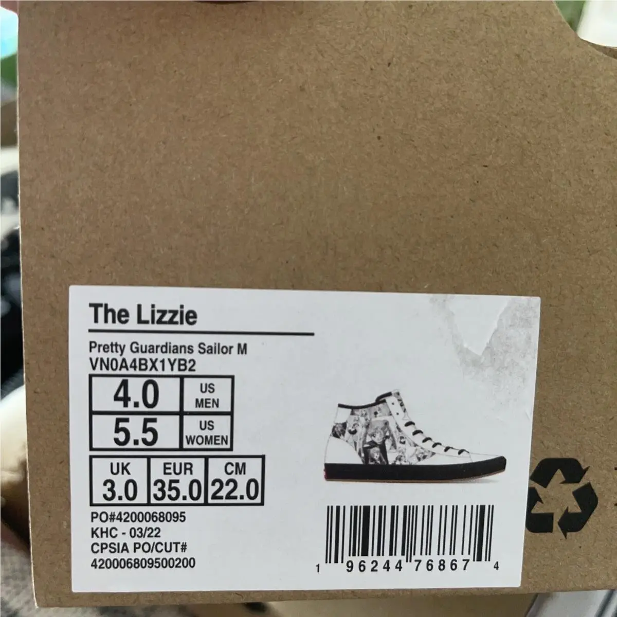 Vans shoes - VANS PRETTY GUARDIAN SAILOR MOON THE LIZZIE - White 10