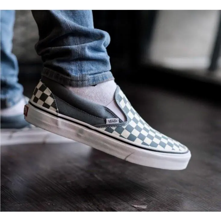 Classic Slip-on VN0A4U38WRU Checkerboard Men`s Size 7.5 /9 Women`s by Vans