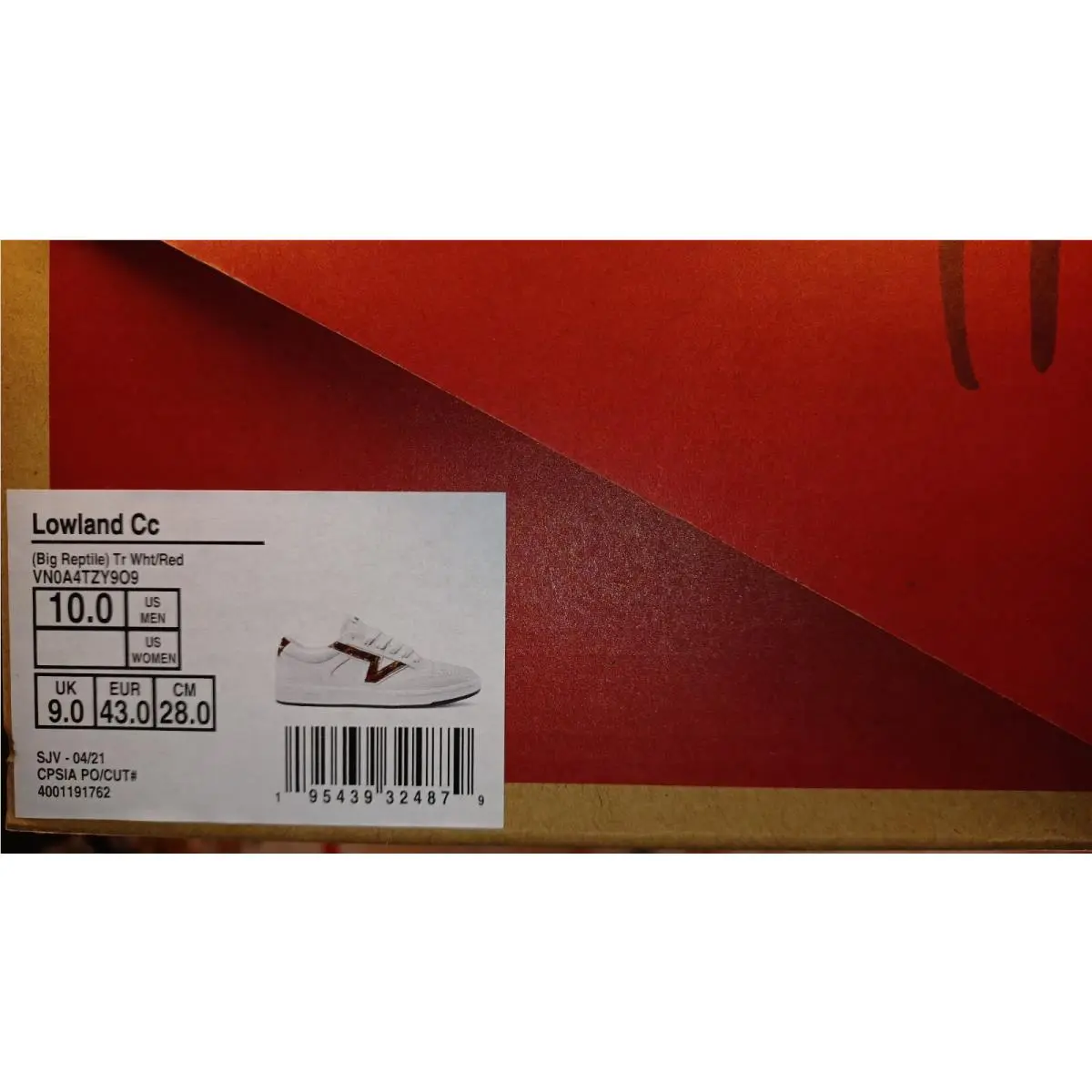 Vans shoes - VANS Lowland - Lowland - VN0A4TZY9O9 - White (UPC: 195439324879) 0