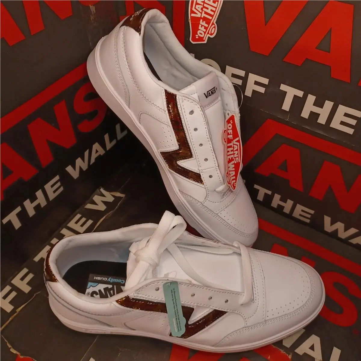 Vans shoes - VANS Lowland - Lowland - VN0A4TZY9O9 - White (UPC: 195439324879) 7