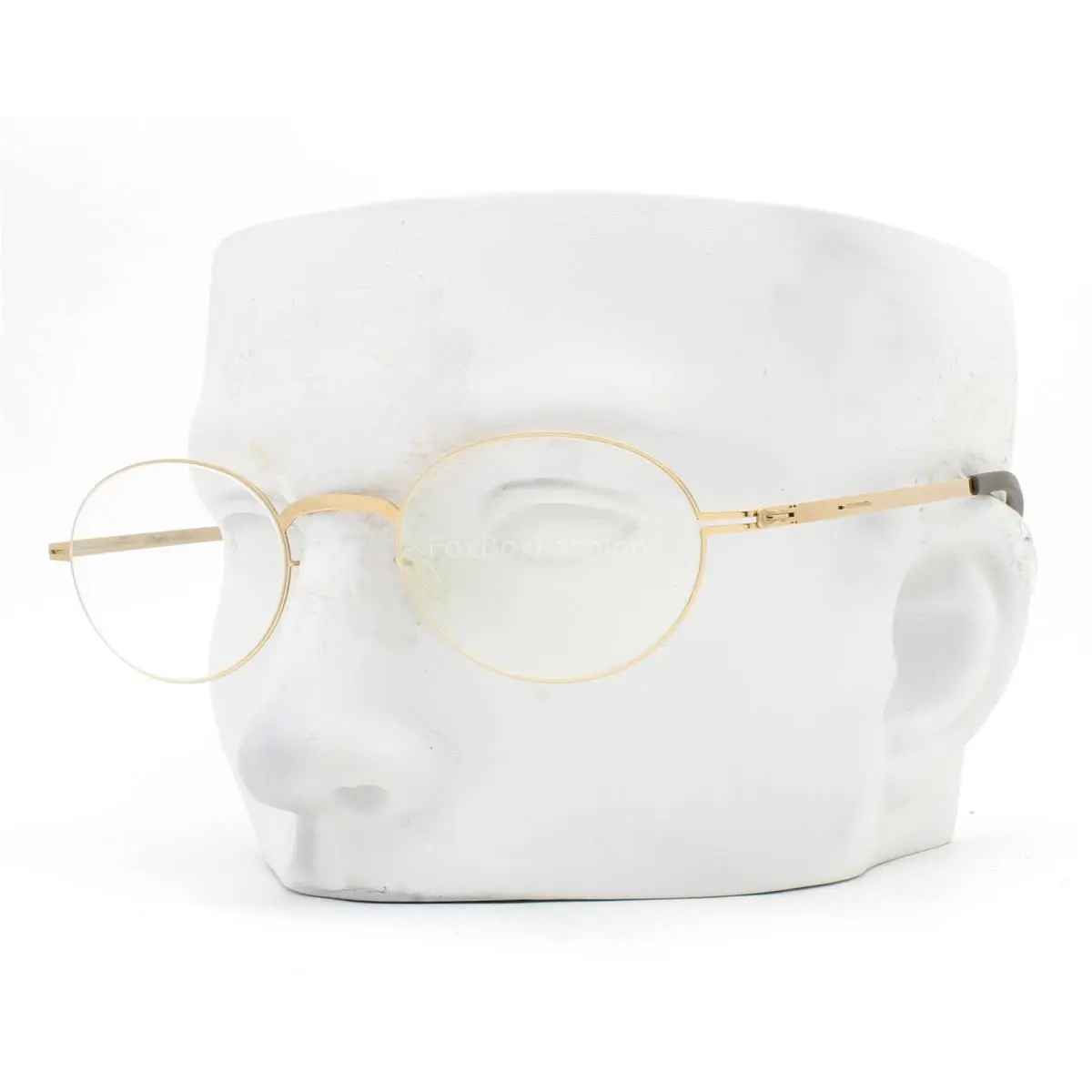 Ic Berlin Osure Eyeglasses Glasses Polished Pale Rose Gold 49-20-145 with Case by ic! berlin