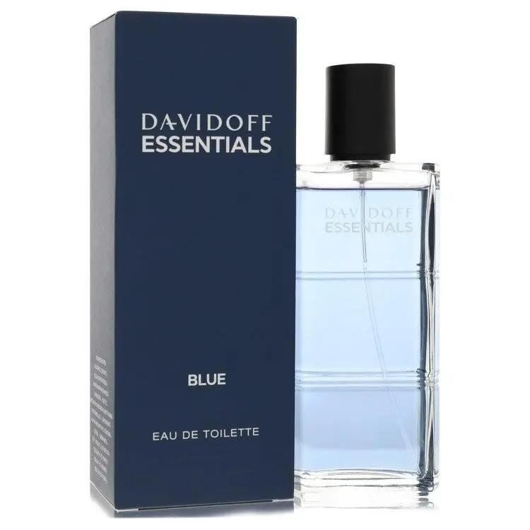 Davidoff Essentials Blue Eau De Toilette Spray By Davidoff - 3.7 oz