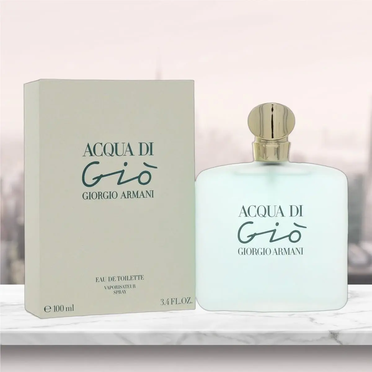 Acqua Di Gio Eau De Toilette Spray By Giorgio Armani - 3.3 oz