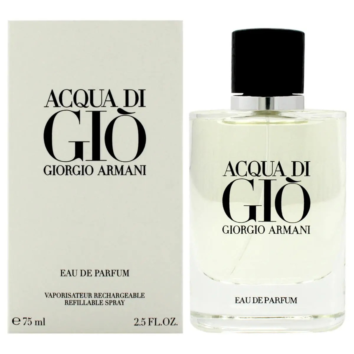 Acqua Di Gio by Giorgio Armani For Men - 2.5 oz Edp Spray