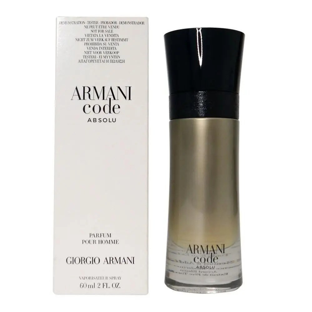 Armani Code Absolu Homme Giorgio Armani 2.0oz 60ml Parfum Spray Tstr
