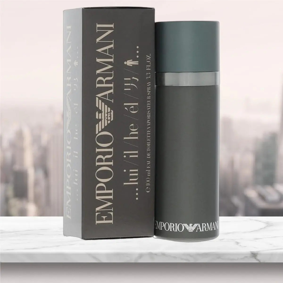 Emporio Armani Eau De Toilette Spray By  - 3.4 oz by Giorgio Armani