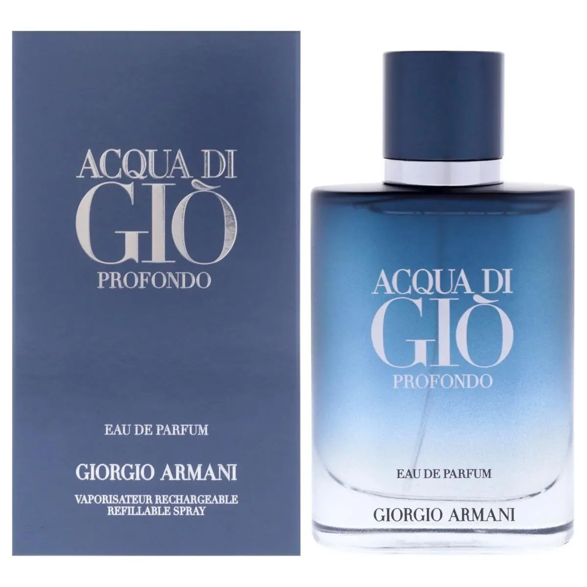 Acqua Di Gio Profondo by Giorgio Armani For Men - 1.6 oz Edp Spray