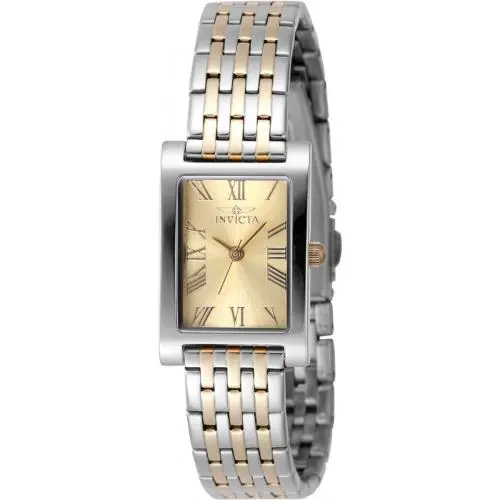 Angel Quartz Gold Dial Ladies Watch 48144 by Invicta