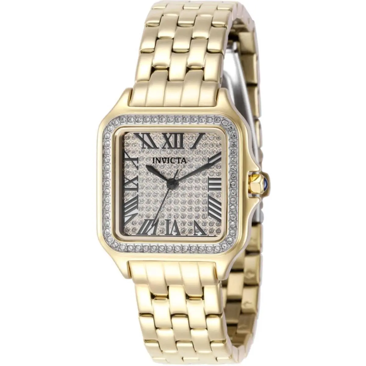 Angel 50624 Women`s Gold-tone Stainless Steel Quartz Watch 28mm by Invicta