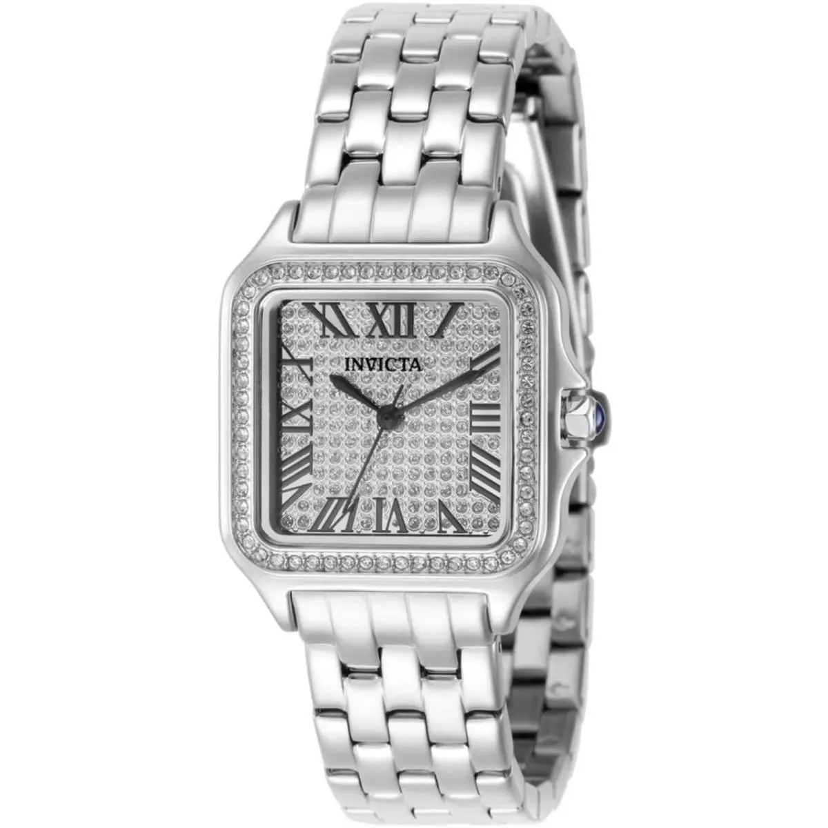 Angel 50623 Women`s Stainless Steel Quartz Watch 28mm Silver Dial by Invicta