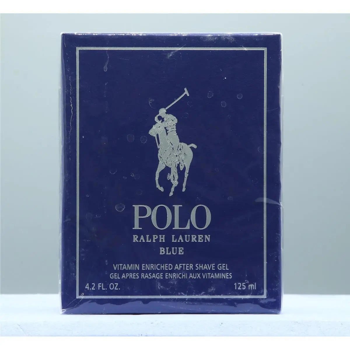 Ralph Lauren Polo Blue Vitamin Enriched After Shave Gel 4.2 oz 125ml