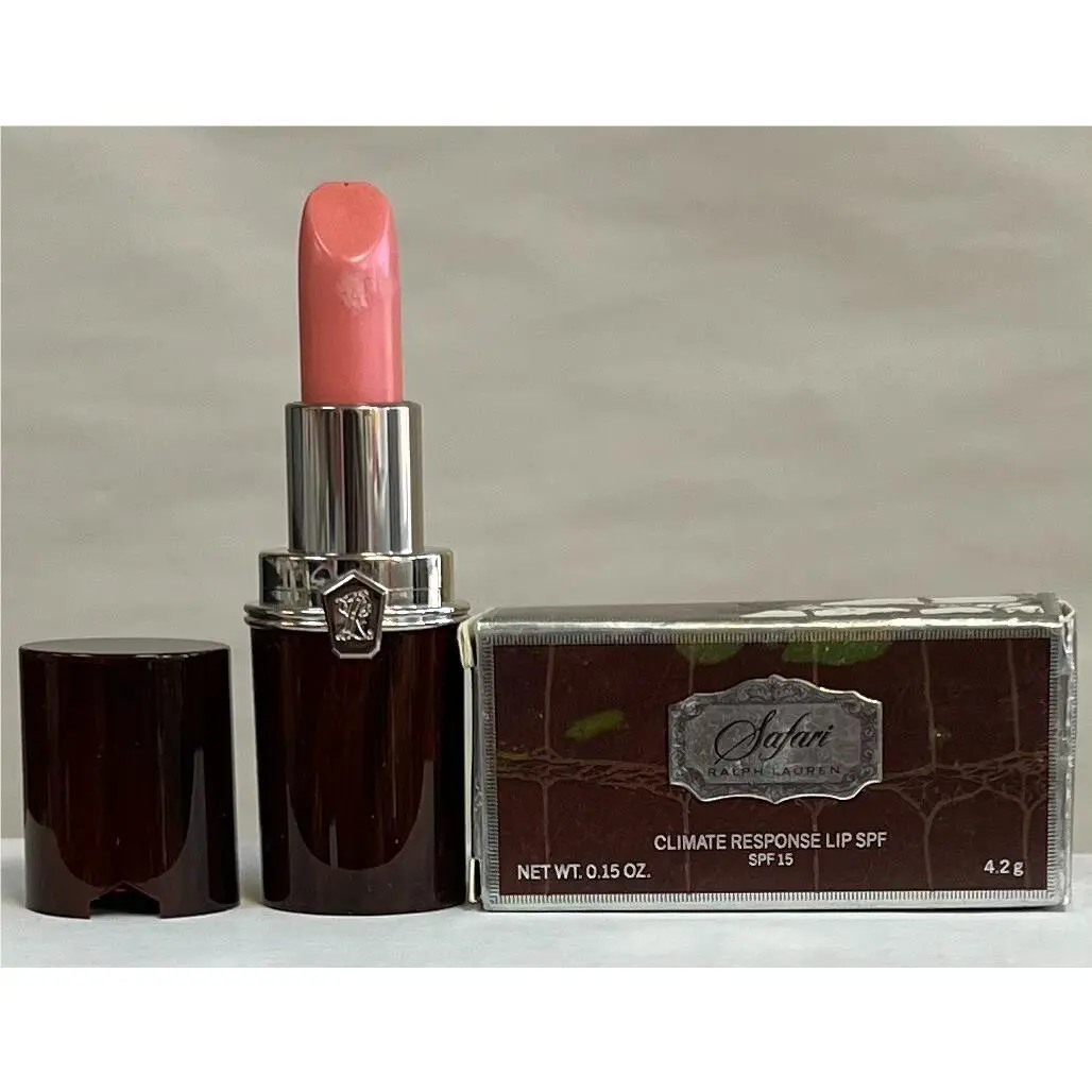 Safari  Climate Response Lip Spf Lipstick Bare +safari Cologne Vial by Ralph Lauren