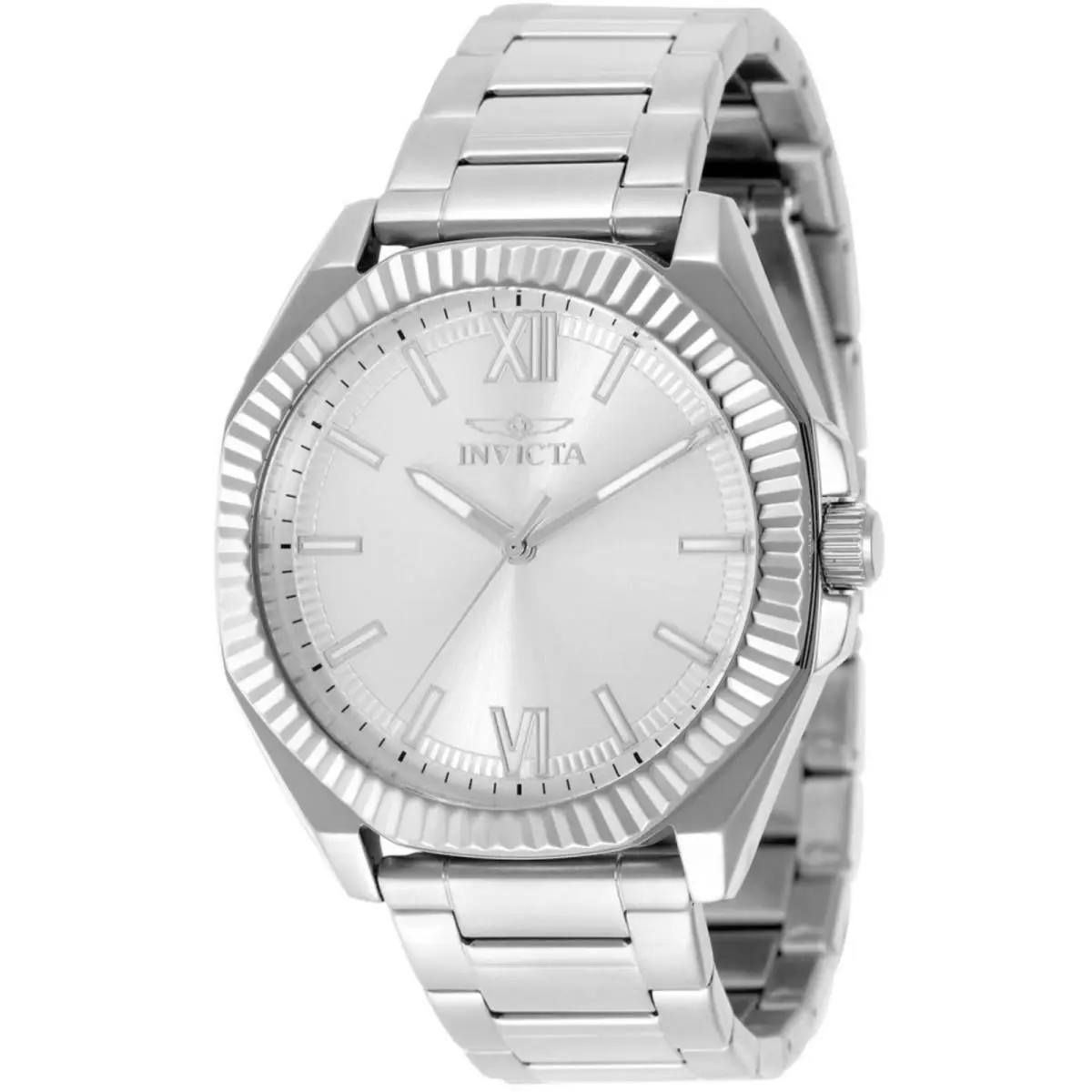 Invicta 50373 Speedway Men`s Silver Dial 42mm Stainless Steel Watch