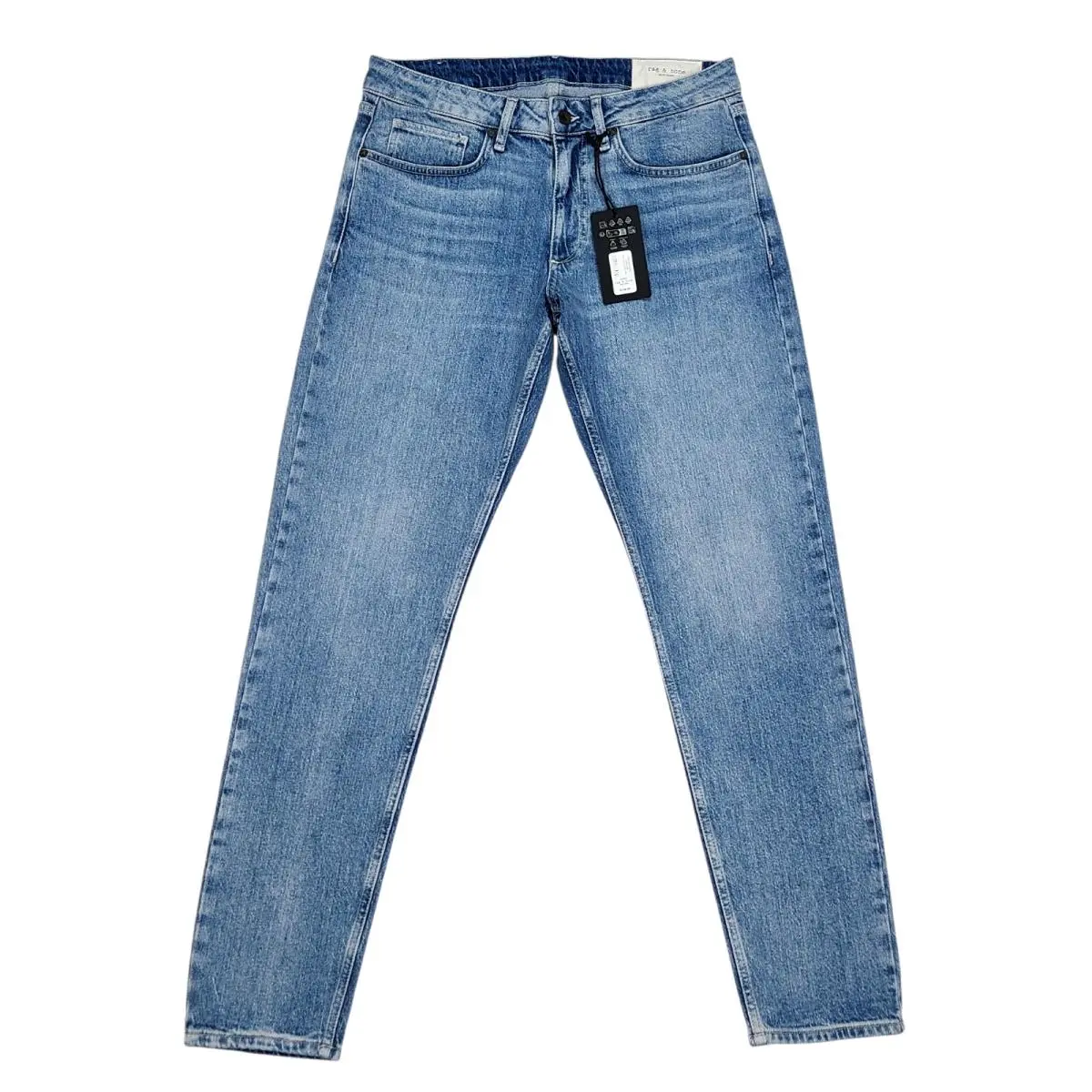 Rag Bone Mens 32x32 33.5 in Jeans RB 3 Athletic Fit Straight Leg Blue