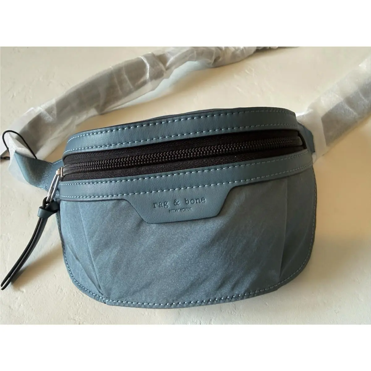 Rag Bone Blue Mini Commuter Belt Bag