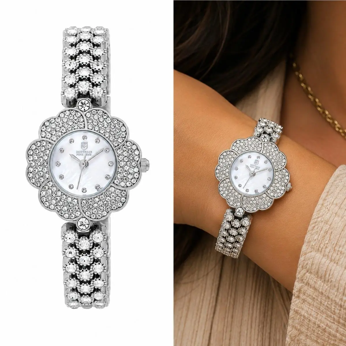 Montres Prestige X  Women`s Watch 28mm Steel MPW-0236 by Invicta