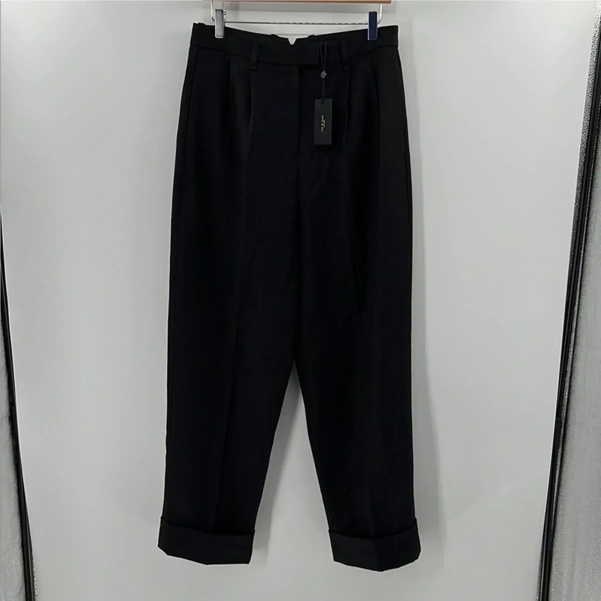 Rag Bone Women`s Marianne Italian Wool Pant - Black - 8