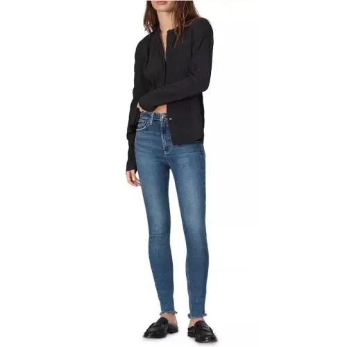 Rag Bone Nina High Rise Skinny Jeans in Monty Blue - Size 25 - Retail