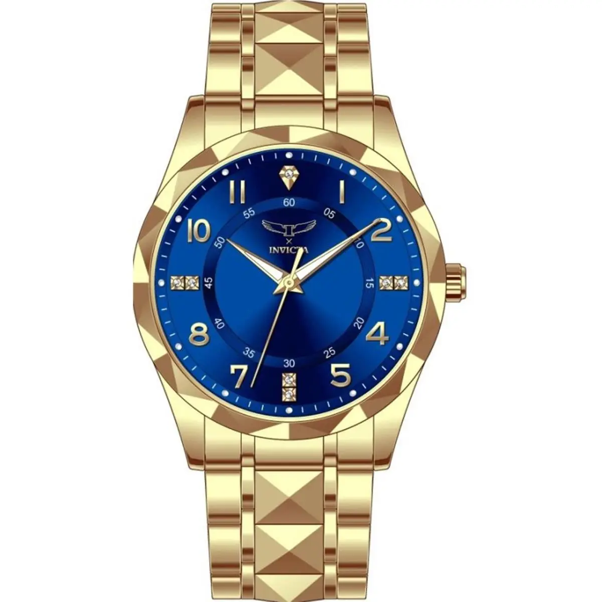 Invicta Men`s 69020 Specialty Quartz PC21S Copper Dial Watch