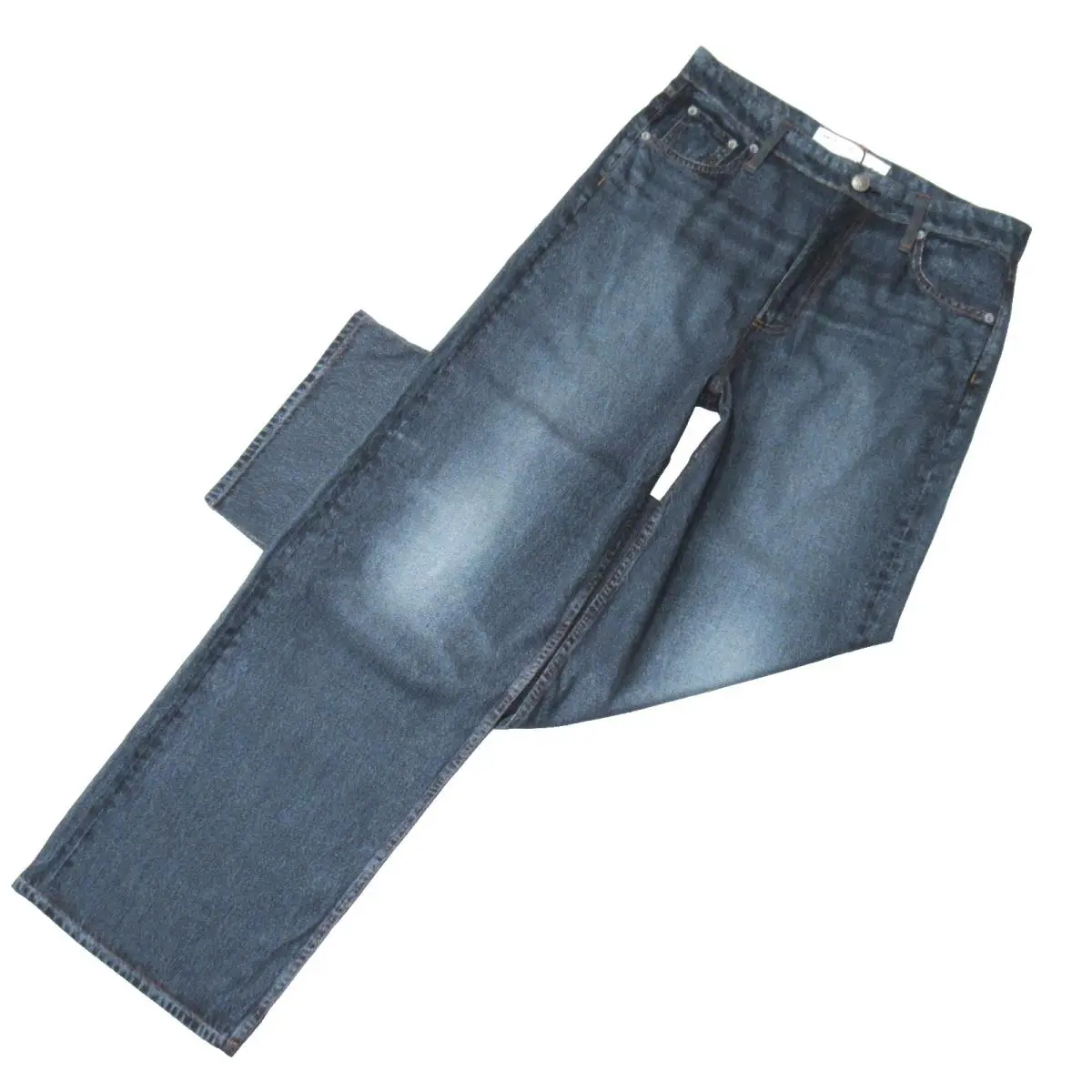 Rag Bone Stretch Miramar in Mel Photo Printed Jean Wide Leg Pants 27