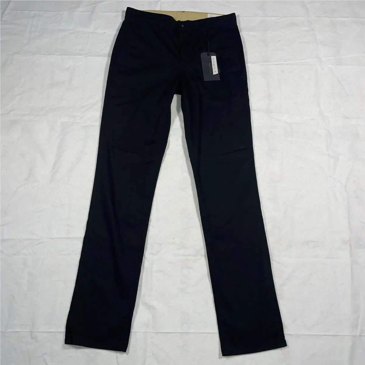 Rag and Bone 30 Fit 2 Black Flyweight Chino Cotton Trousers Classic