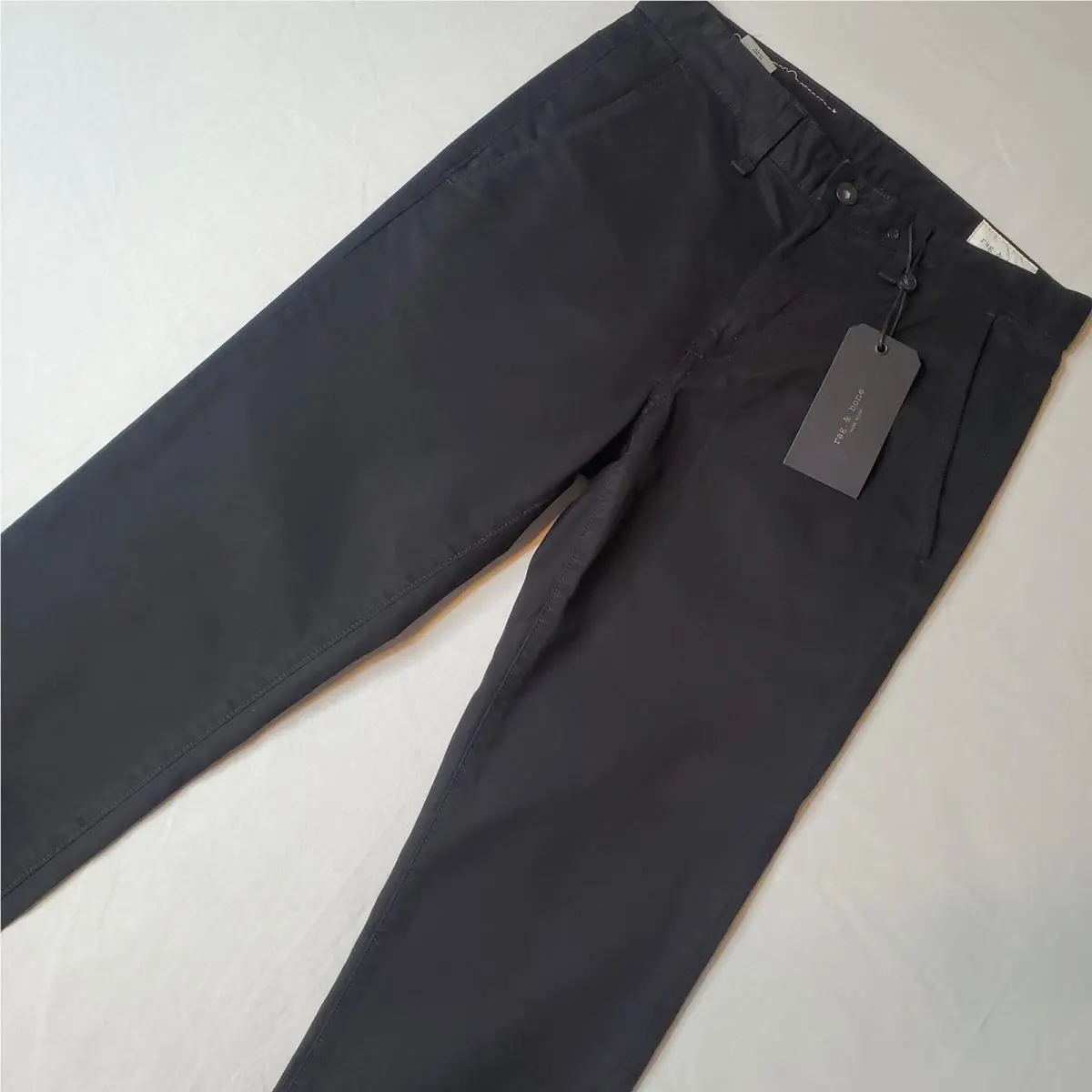 Rag Bone Men`s Size 29X33 Fit 2 Classic Chino Pant Black