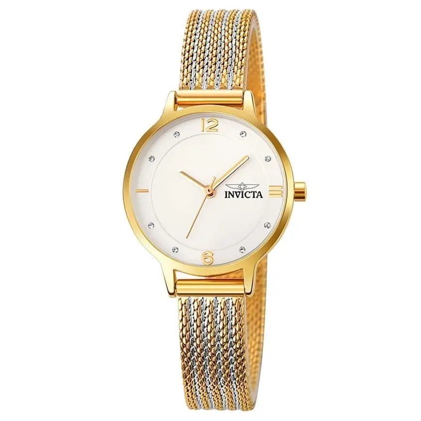 Angel Women`s Watch - 31mm Gold Silver 70290 Two Tone by Invicta