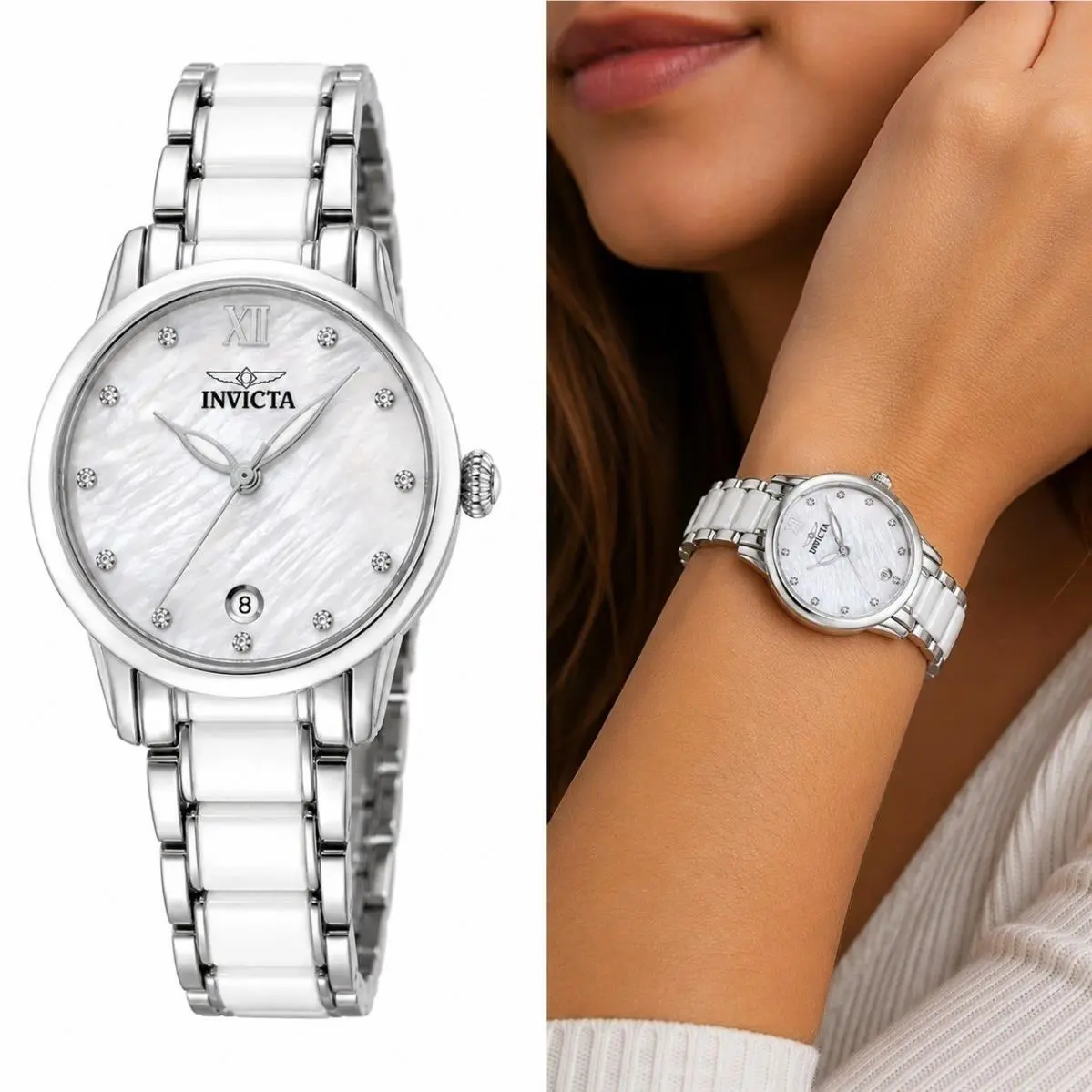 Celestial Women`s Watch 34.7 mm Silver 70341 by Invicta