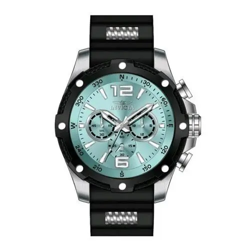 Invicta I-force Axis Men`s Watch 50mm Black Dial Stainless Steel 50557
