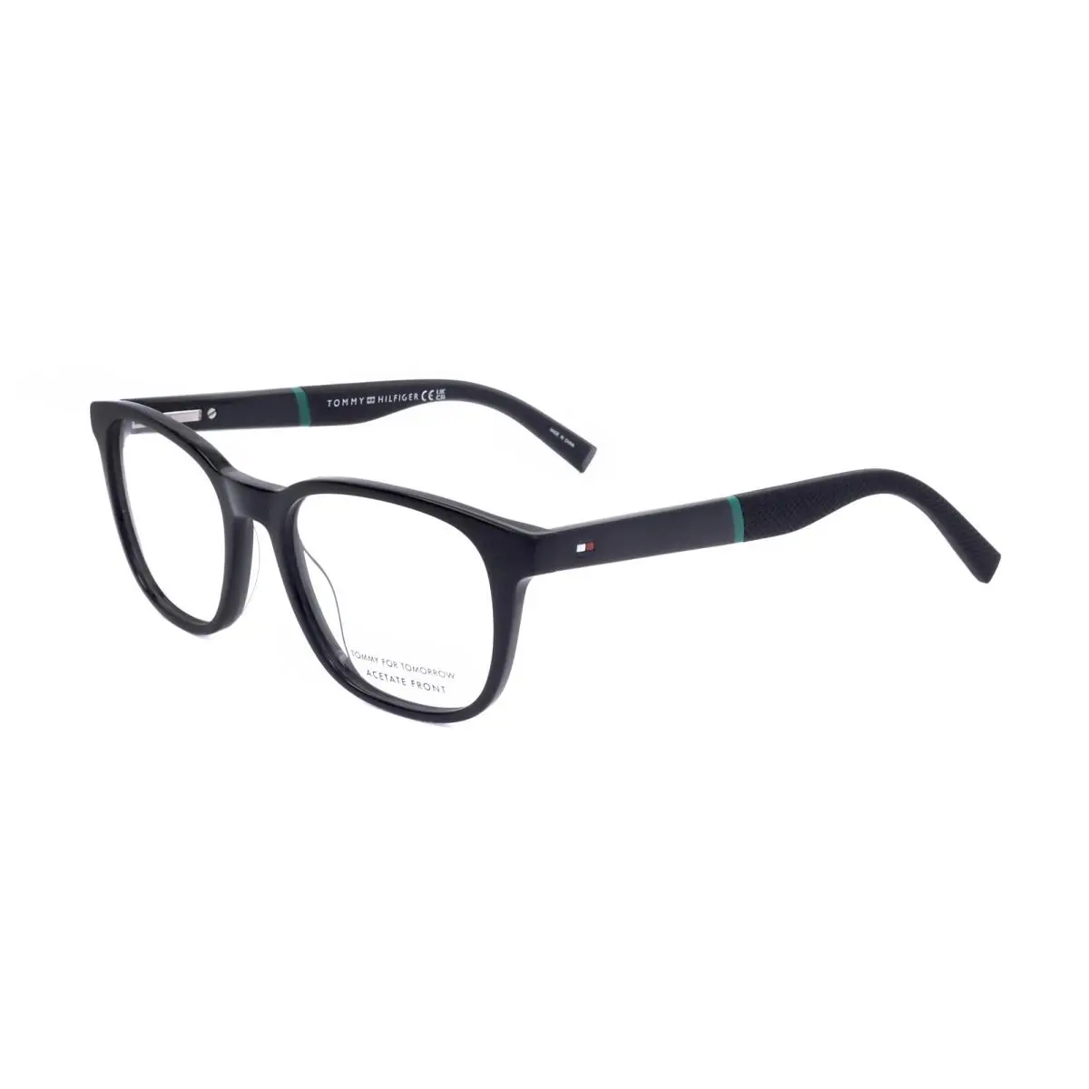 Tommy Hilfiger Men`s 51mm Black Eyeglasses TH1907-807-51
