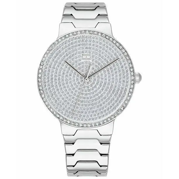 1781998 Watch with 36mm Silver Face with Silver Breclet by Tommy Hilfiger