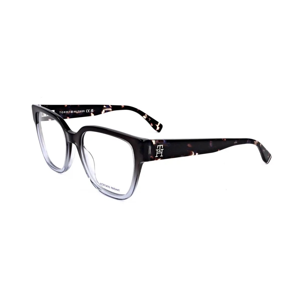 Women`s 52mm Blue Shaded Grey Eyeglasses TH2102-0MX-52 by Tommy Hilfiger