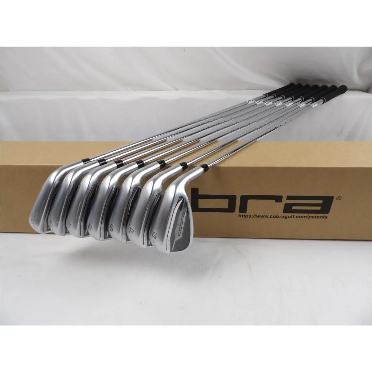 2026 Cobra King Iron Set - 5-GW - Kbs Max 80 - Stiff Flex Iron Shafts