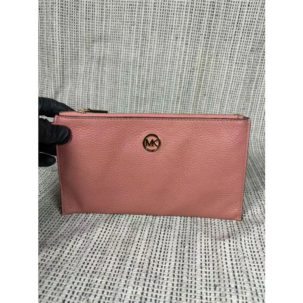 Women`s Antique Rose Clutch Bag 35S6GFTW7L by Michael Kors