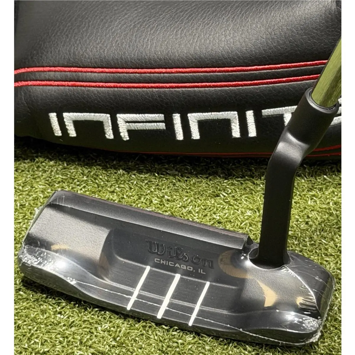 Wilson Infinte Windy City Blade Putter Left Hand 34 Inch w/ Headcover LH