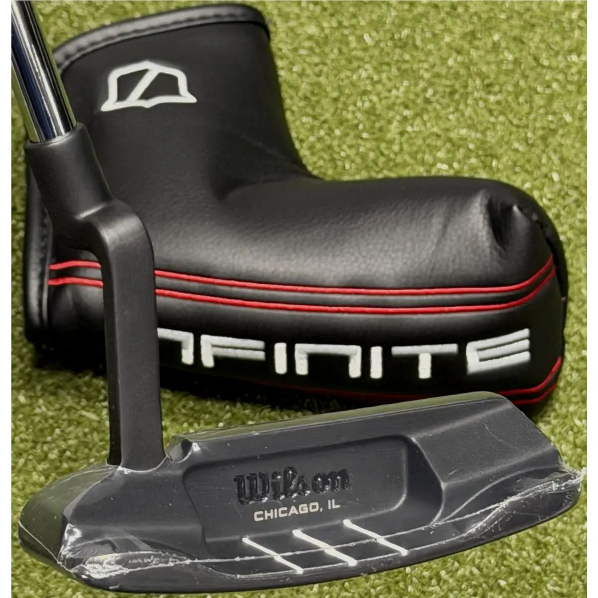 Wilson Infinte Windy City Blade Putter Right Hand 35 Inch w/ Headcover RH